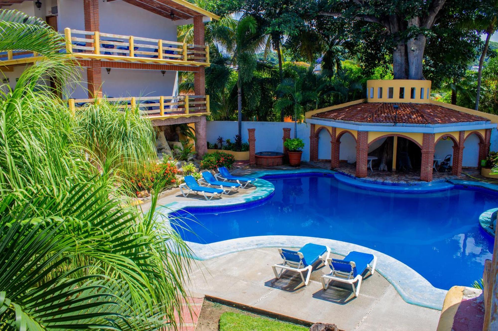 Bungalows As De Oros Rincon de Guayabitos Exteriör bild